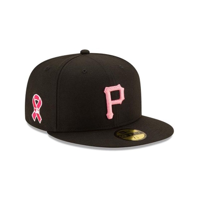 Pittsburgh Pirates Gorra | New Era MLB Mother's Day 59fifty Fitted Cap Mexico - Negros